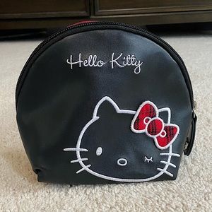 Hello Kitty Black Makeup Cosmetic Bag *NWOT*